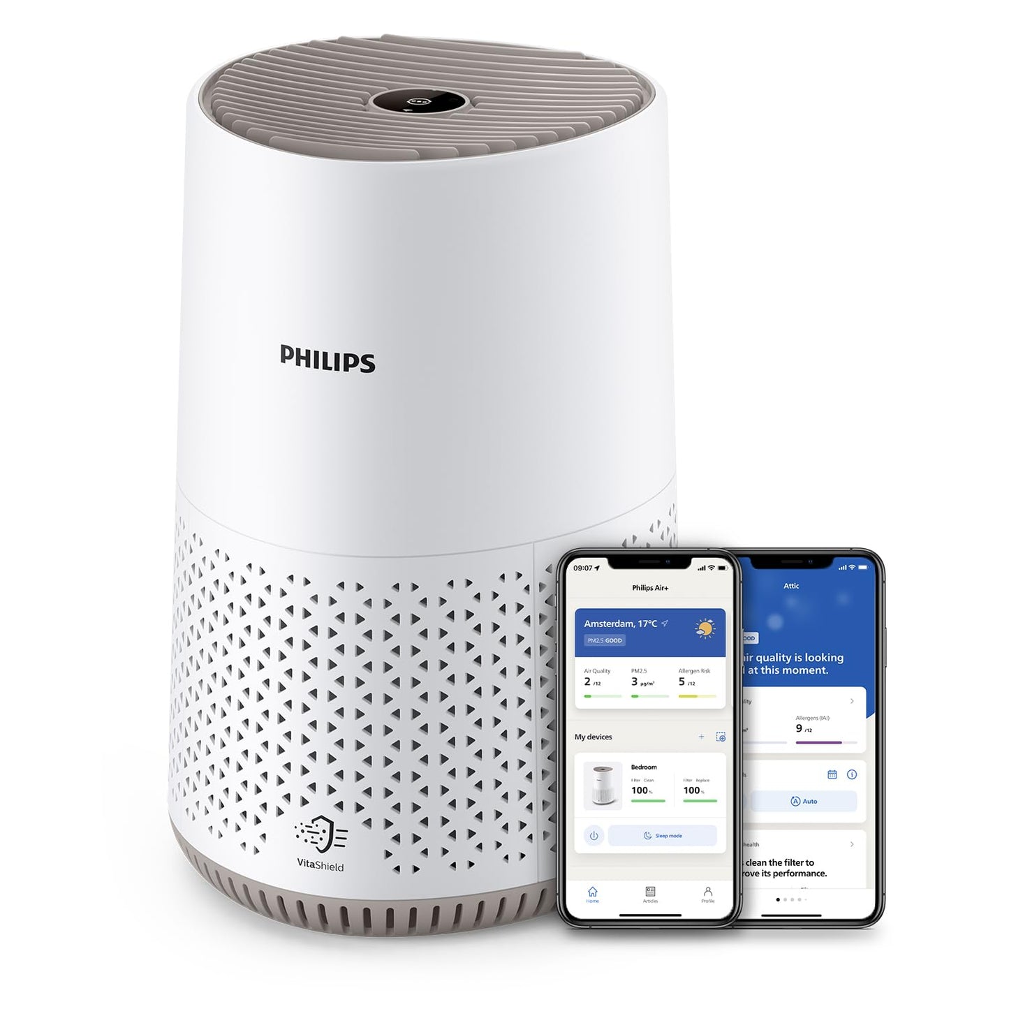 Philips AC0650/10 Luftreiniger mit HEPA Filter