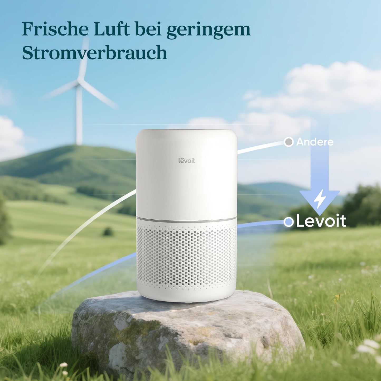 Levoit Luftreiniger mit Auto-Modus – Weiß