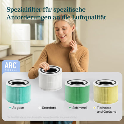 Levoit Luftreiniger mit Auto-Modus – Weiß