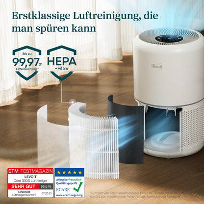 Levoit Luftreiniger mit Auto-Modus – Weiß
