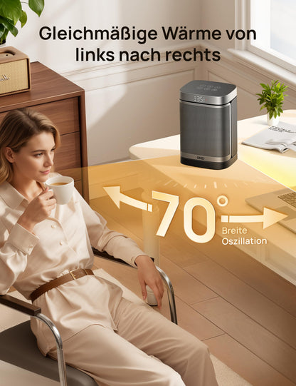 Dreo PTC Keramik Heizlüfter mit Thermostat
